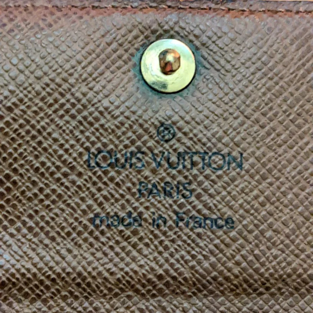 Louis Vuitton Monogram Key Holder/Wallet #1634***